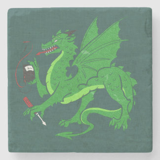 CTM "中世"デザインの石造りのコースター ストーンコースター