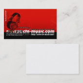 CTN- 2008bのプロフィールカード 名刺 (正面/裏面)