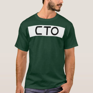 CTOブラックT Tシャツ