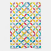 CTPによるUpcycleのスタイルの虹の円形浮彫り キッチンタオル (縦)