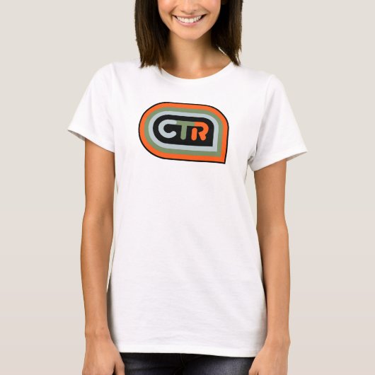 CTRおもしろいスタイル-B Tシャツ (正面)