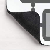 CtrlキーとAltボタン マウスパッド (コーナー)