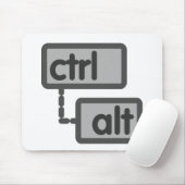 CtrlキーとAltボタン マウスパッド (マウス)