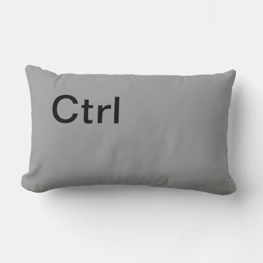 Ctrl枕 ランバークッション (正面)