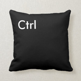 "Ctrl"コンピュータ鍵の枕 クッション