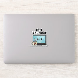 Ctrl 自制をキープしよう シール