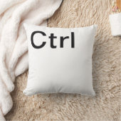 Ctrl Altの削除の枕 クッション (ブランケット)