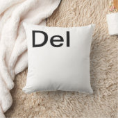 Ctrl Altの削除の枕 クッション (ブランケット)