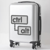 CTRL Altボタン シール (スーツケース)