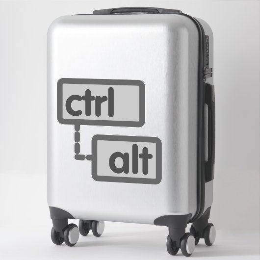 CTRL Altボタン シール (スーツケース)
