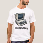 CTRL + ALT +レトロレトロPC Tシャツ (正面)