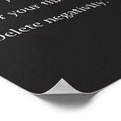 Ctrl Alt Delインスピレーショやる気を起こさせるンことわざ引用文 ポスター (角)