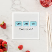 Ctrl Alt Del - おもしろカクテルナプキン スタンダードカクテルナプキン (インサイチュ)