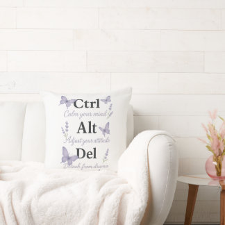 CTRL,ALT,DEL クッション