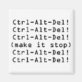Ctrl+Alt+Del マグネット (正面)