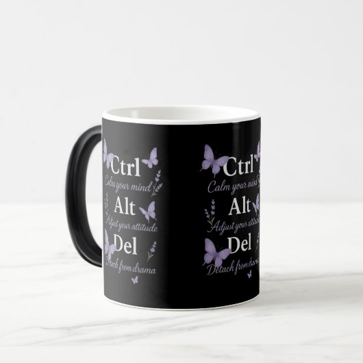 CTRL,ALT,DEL モーフィングマグカップ (正面左)