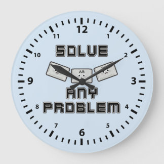 Ctrl Alt Del ラージ壁時計