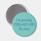 CTRL + ALT + DEL 2020 マグネット (正面/裏面)