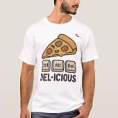 Ctrl + Alt + Del-icious Tシャツ (正面)