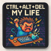 CTRL - ALT - DEL MY LIFE コースター (正面)