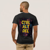 CTRL ALT DEL Tシャツ (裏面フル)