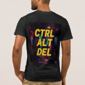 CTRL ALT DEL Tシャツ (裏面)