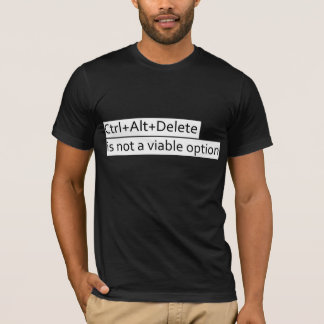 ctrl+alt+del tシャツ
