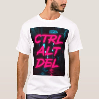 CTRL ALT DEL Tシャツ