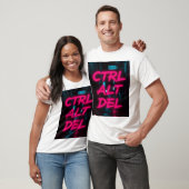 CTRL ALT DEL Tシャツ (ユニセックス)