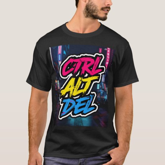 CTRL ALT DEL Tシャツ (正面)
