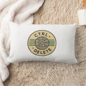 "Ctrl + Alt + Deleteキーを押して日をリセット" ランバークッション (ブランケット)