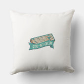 CTRL+ALT+DELETEコンピュータテクニカルユーモア装飾用クッション クッション (裏面)