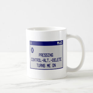Ctrl AltDelを押すことは私をつけます コーヒーマグカップ