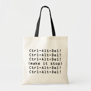 Ctrl AltDel トートバッグ