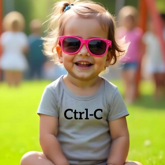 Ctrl-Cツインズ ベビーボディスーツ