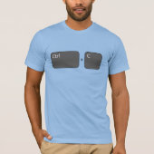 Ctrl + C コピー Tシャツ (正面)