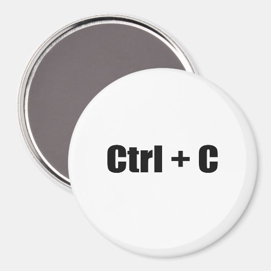 CTRL + C マグネット (正面/裏面)