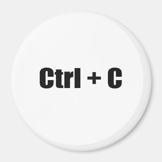 CTRL + C マグネット (正面)