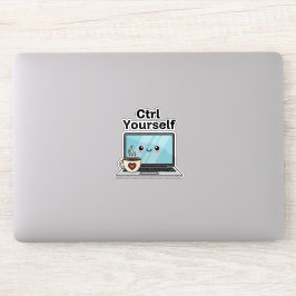 Ctrl Control Yourself シール