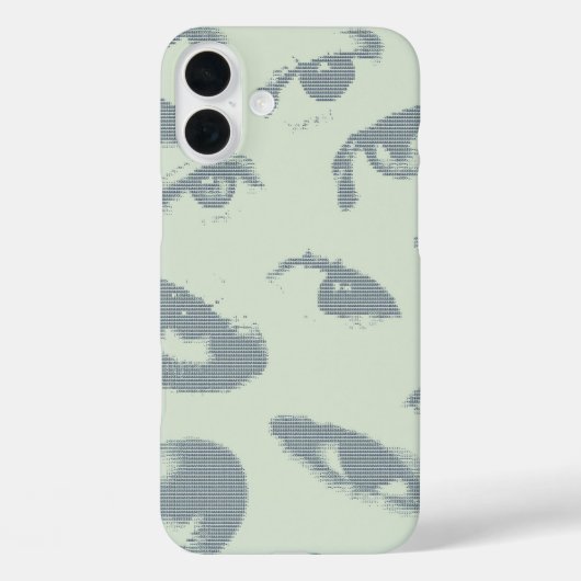 "Ctrl + I" ASCII Eyes Case-Mate iPhoneケース (裏面)