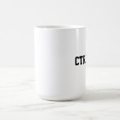 Ctrl + S リマインダーマグ コーヒーマグカップ (中央)