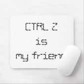CTRL Zのマウスパッド マウスパッド (マウス)