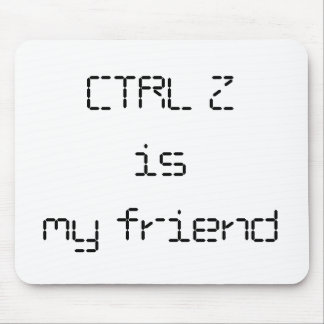 CTRL Zのマウスパッド マウスパッド