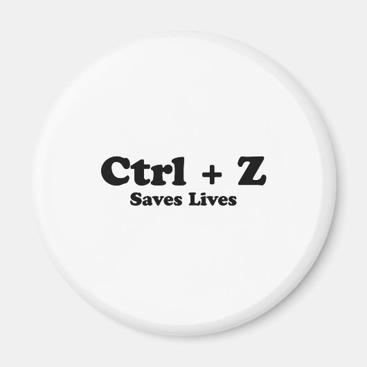 Ctrl Z マグネット (正面)