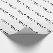 Ctrl Z ラッピングペーパー (角)