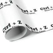 Ctrl Z ラッピングペーパー (ロールコーナー)