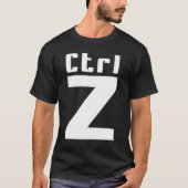 Ctrl Z Tシャツ (正面)