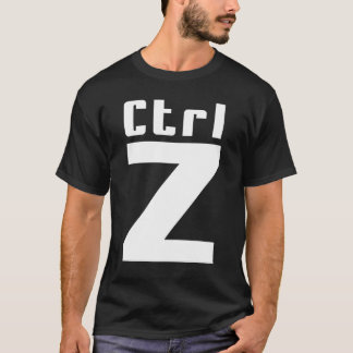 Ctrl Z Tシャツ