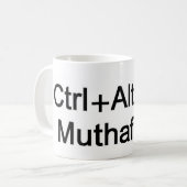 CtrlAltDel コーヒーマグカップ (正面左)
