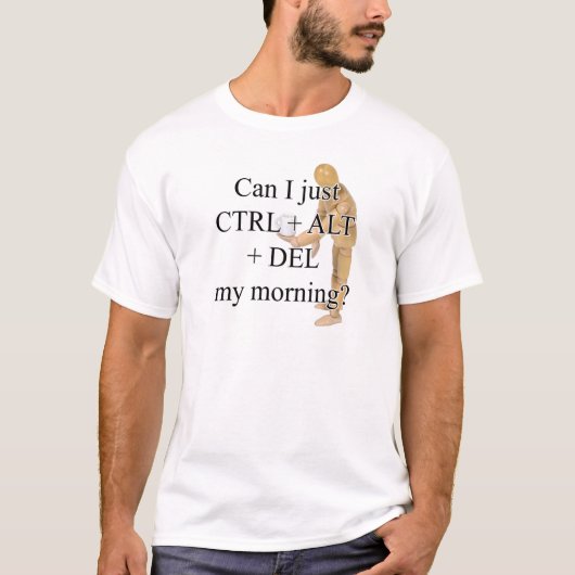 CtrlDelete Tシャツ (正面)